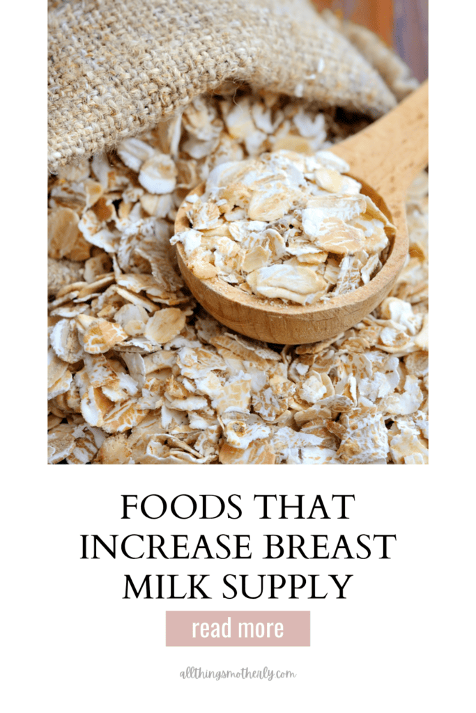 Foods that increase breast milk