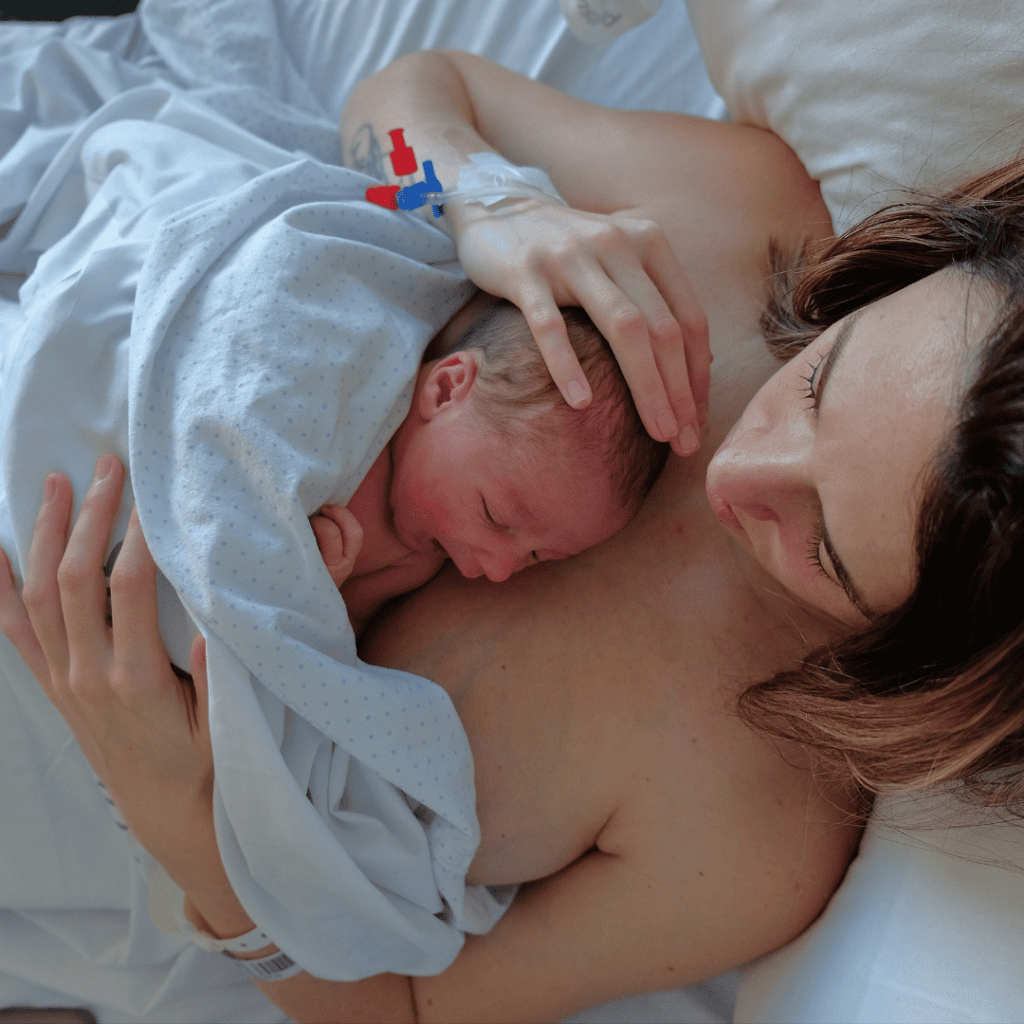 Skin-to-Skin with new mom